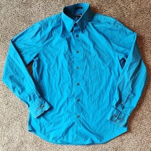 Express | Blue Dress Shirt